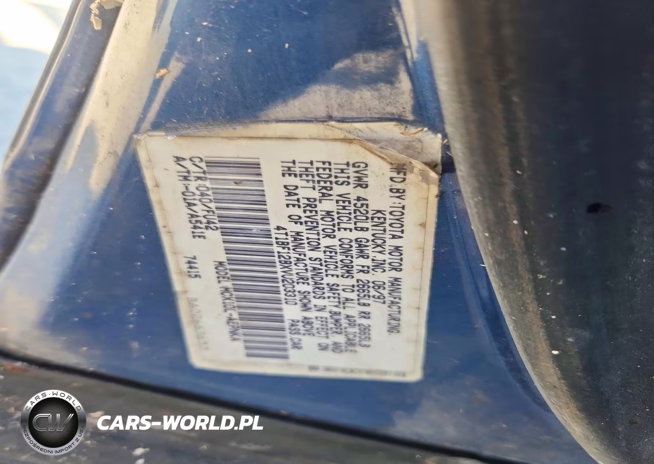 1997 Toyota Avalon Xl VIN:4T1BF12BXVU203310 - 12