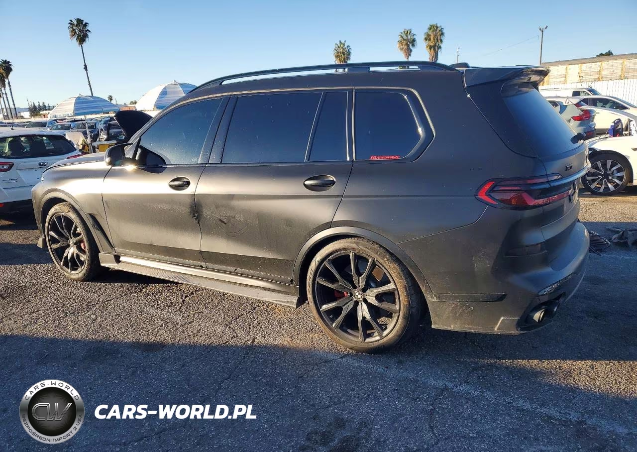 2025 BMW X7 M60I VIN:5UX33EM06S9X01439 - 2