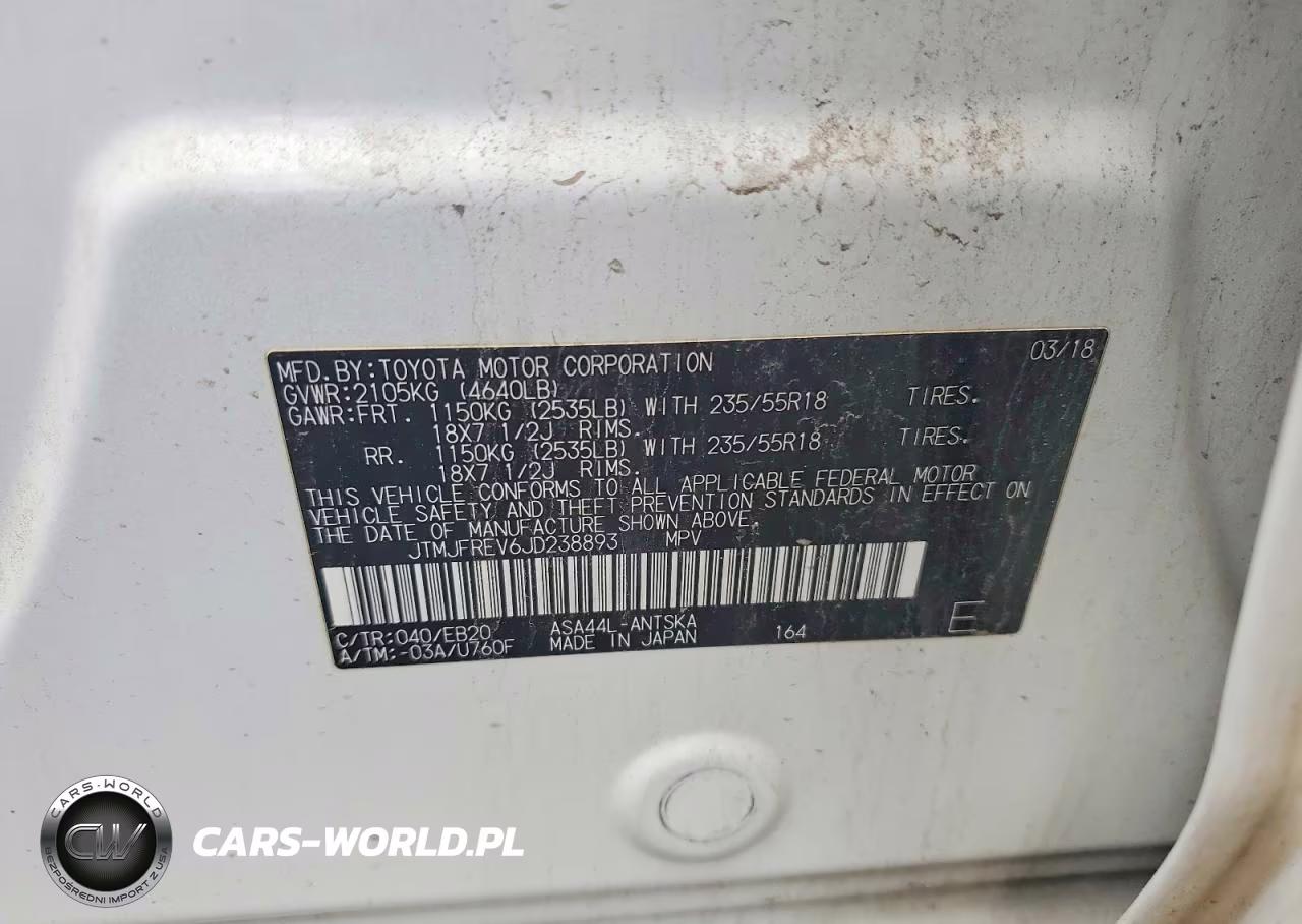 2018 Toyota Rav4 Se VIN:JTMJFREV6JD238893 - 13