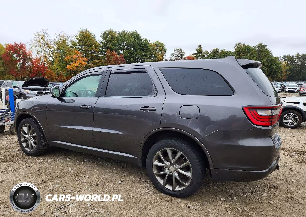 2017 Dodge Durango Gt VIN:1C4RDJDGXHC697891 - 2