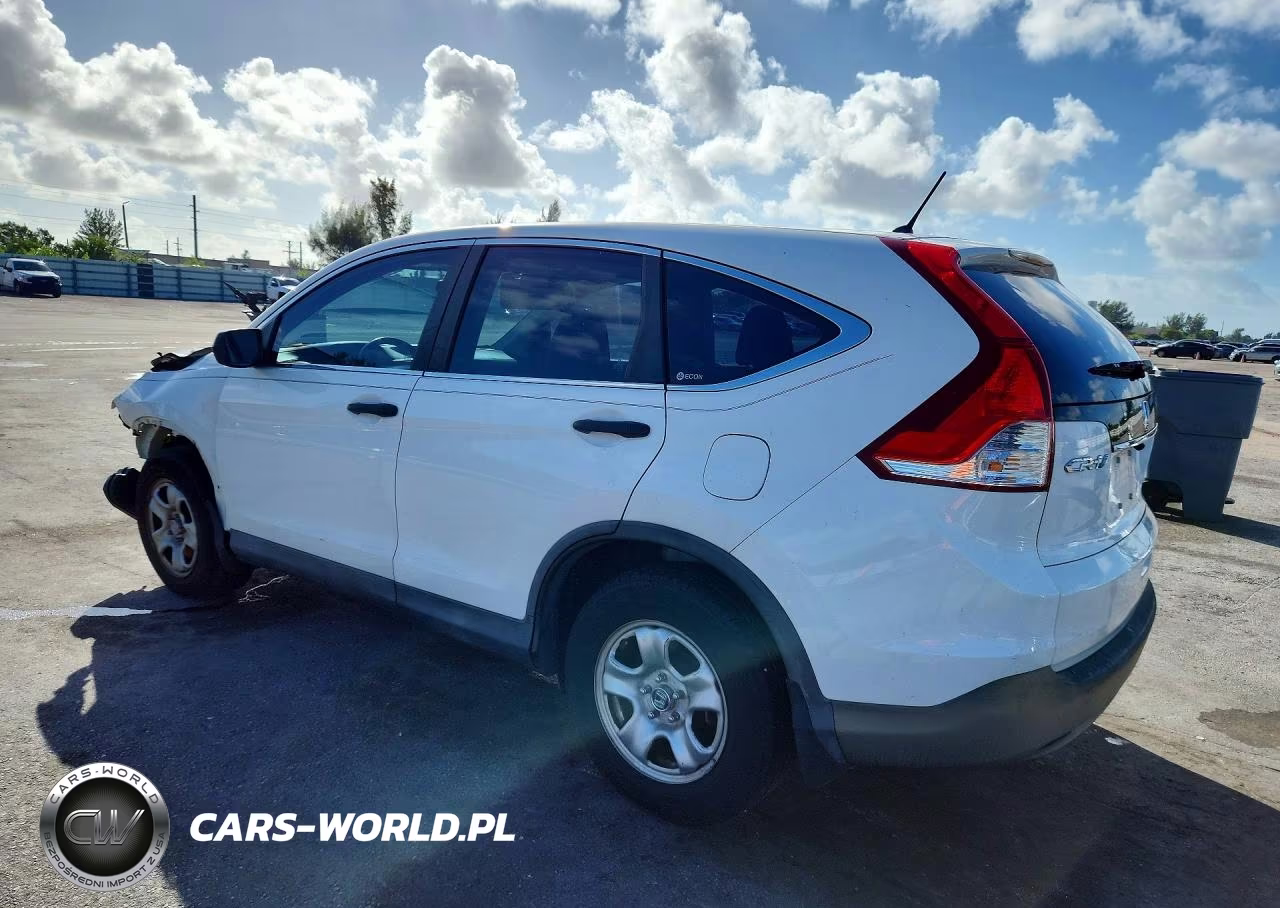 2012 Honda Cr-V Lx VIN:5J6RM3H3XCL031295 - 2