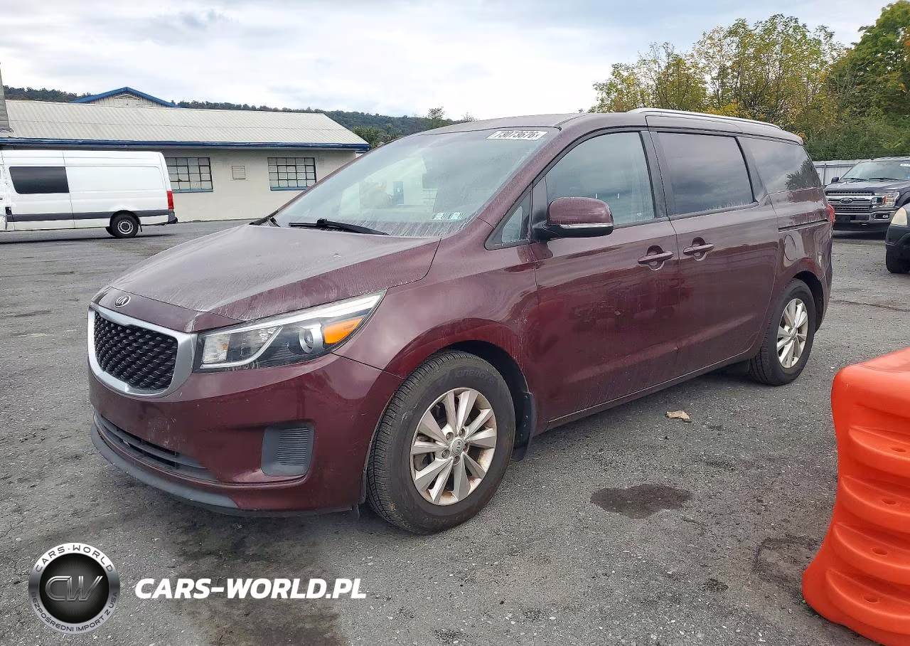 2016 Kia Sedona Lx VIN:KNDMB5C14G6115320 - 1