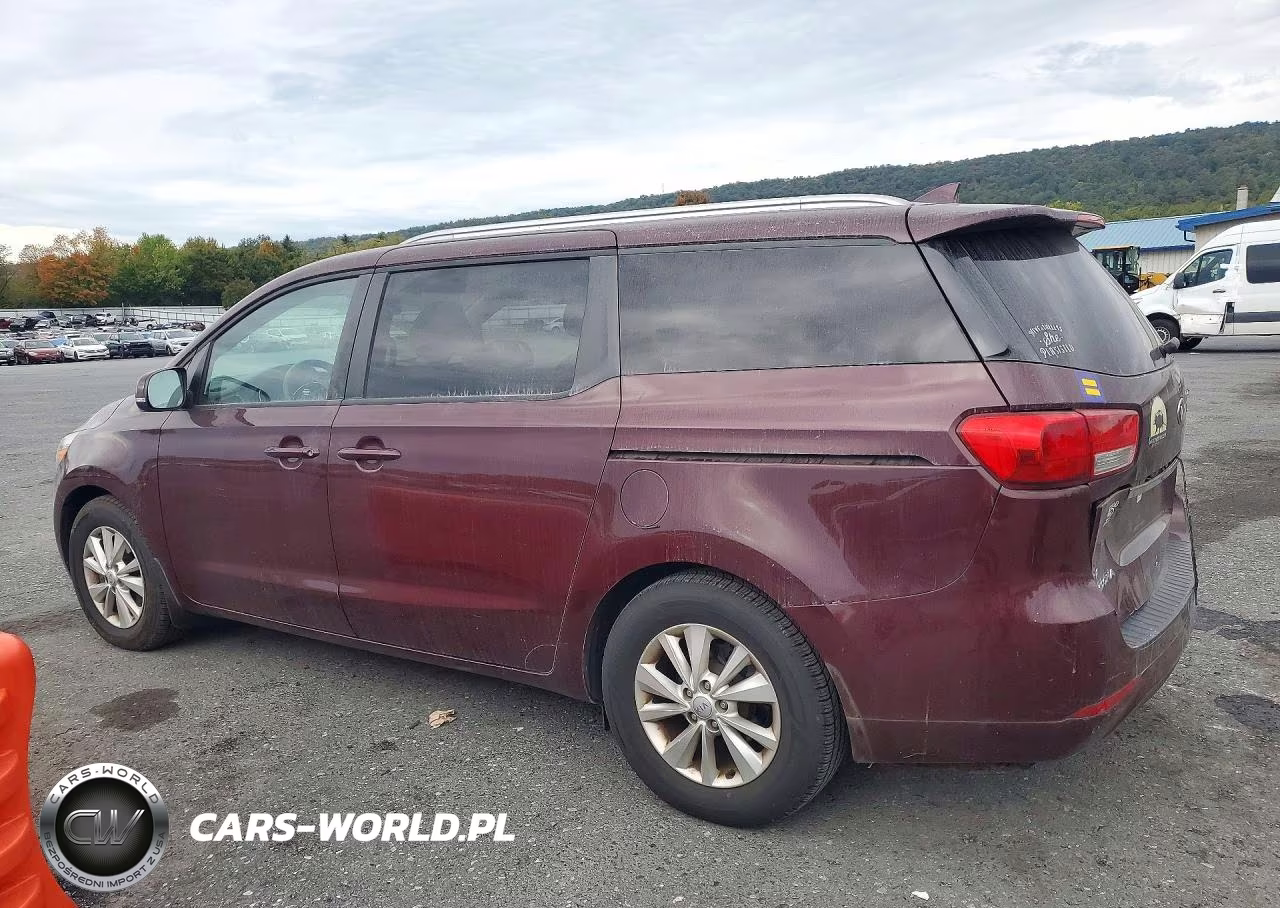 2016 Kia Sedona Lx VIN:KNDMB5C14G6115320 - 2