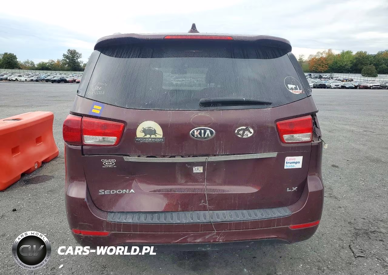 2016 Kia Sedona Lx VIN:KNDMB5C14G6115320 - 6
