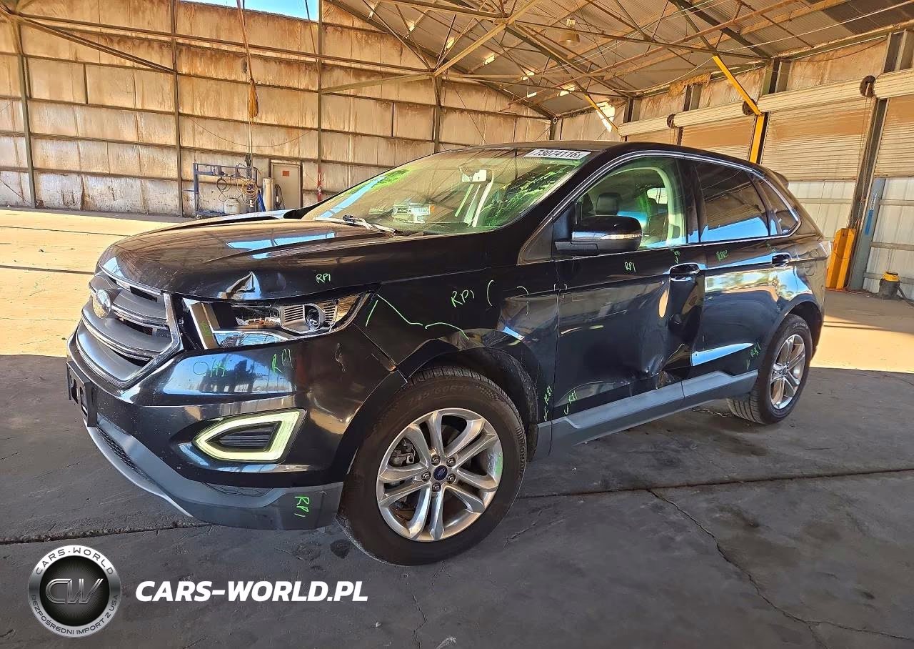 2015 Ford Edge Sel VIN:2FMTK3J89FBB67635 - 1