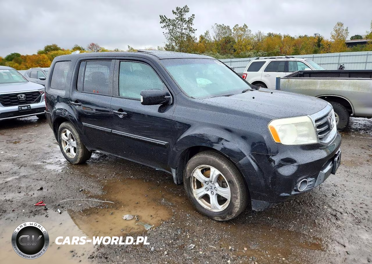 2012 Honda Pilot Exl VIN:5FNYF4H54CB024669 - 4