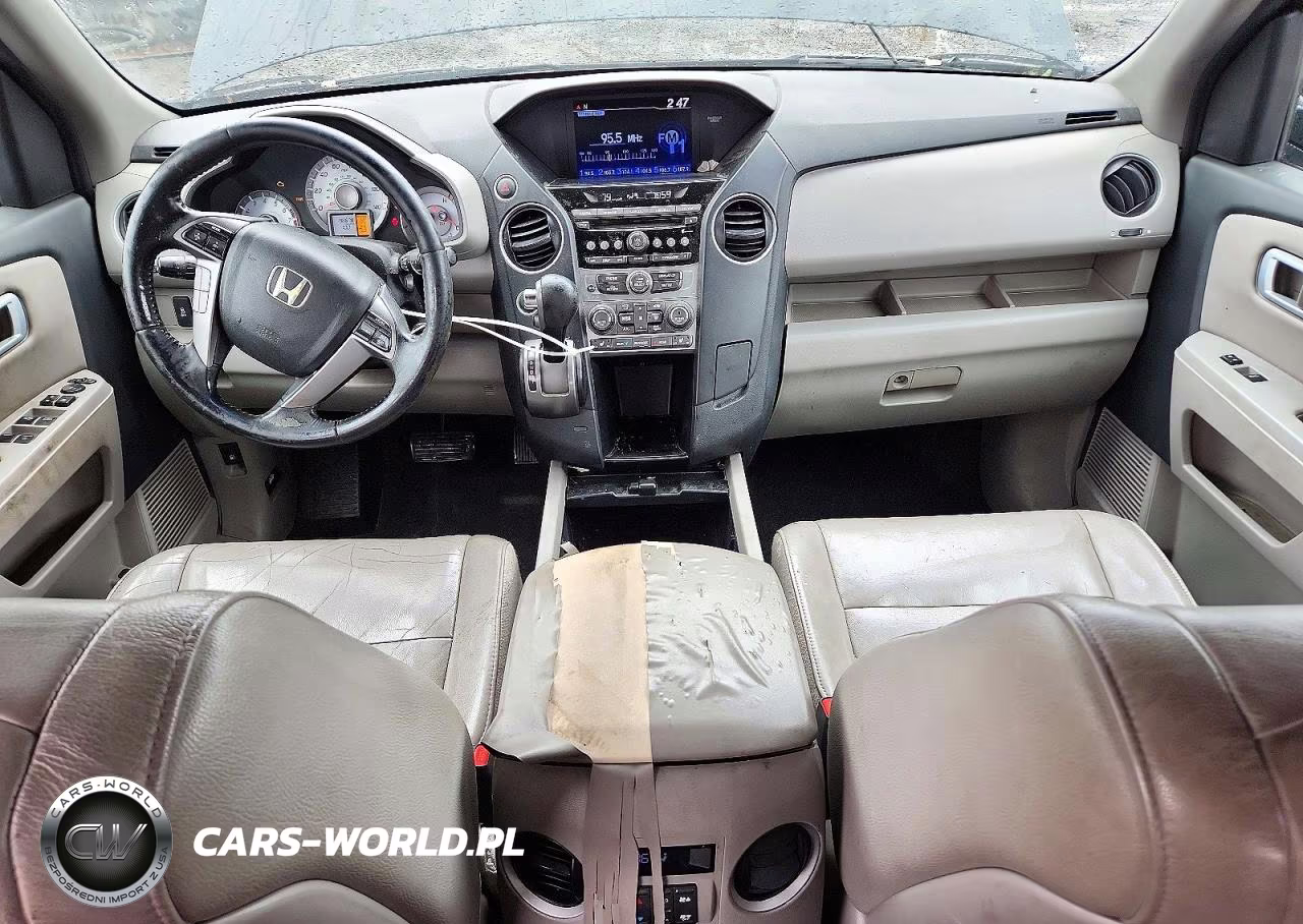 2012 Honda Pilot Exl VIN:5FNYF4H54CB024669 - 8