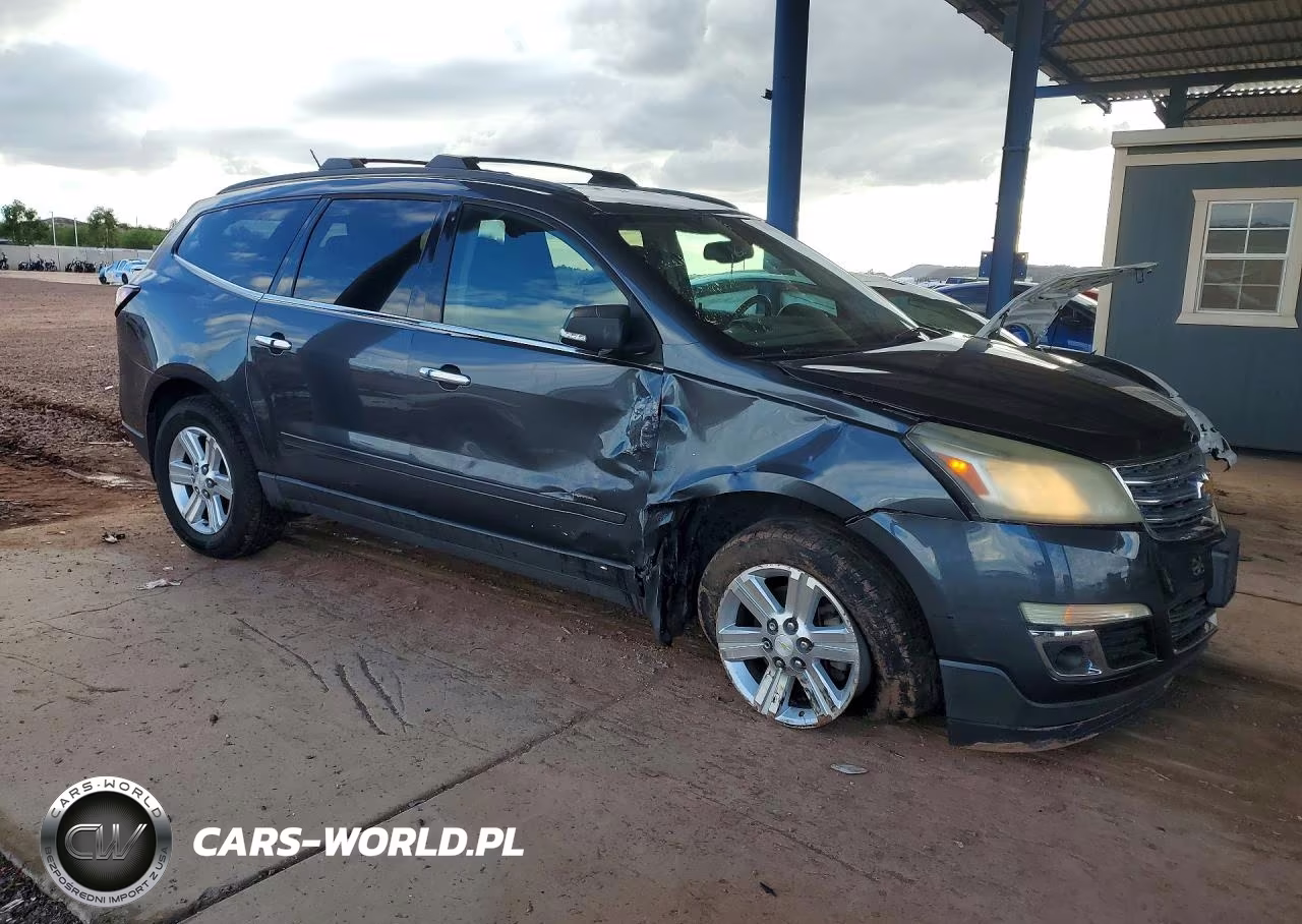 2013 Chevrolet Traverse Lt VIN:1GNKRJKD5DJ236896 - 4