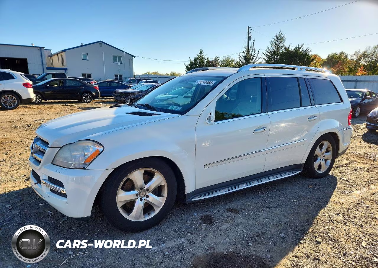 2010 Mercedes-Benz Gl-Class VIN:4JGBF7BE3AA608482 - 1