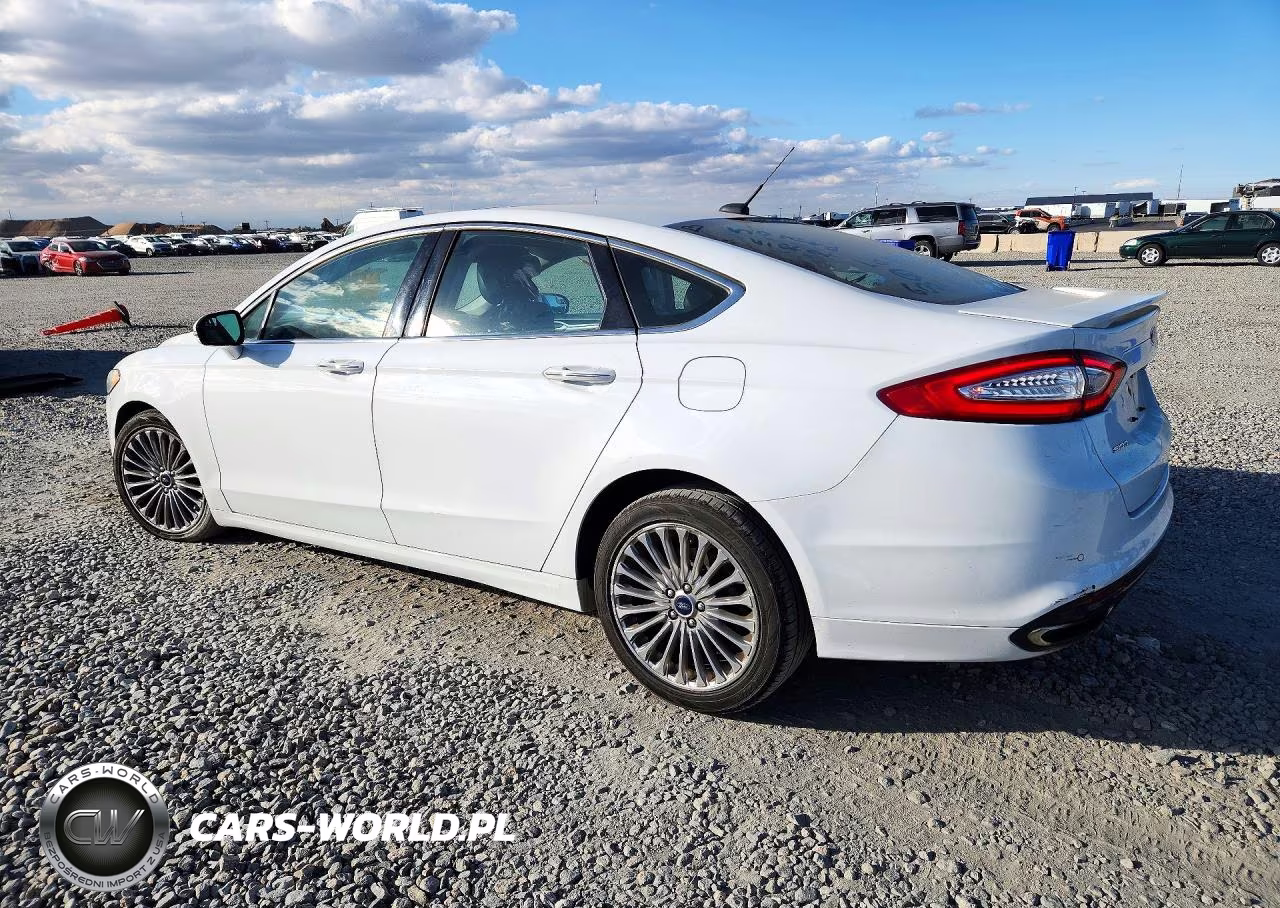 2016 Ford Fusion Titanium VIN:3FA6P0K97GR332230 - 2
