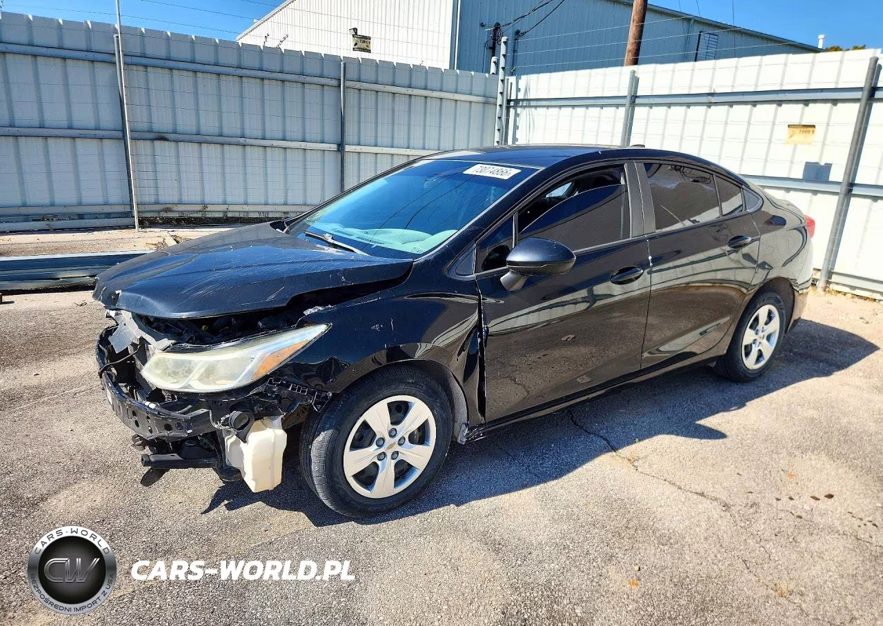 2016 Chevrolet Cruze Ls VIN:1G1BC5SM8G7303339 - 1