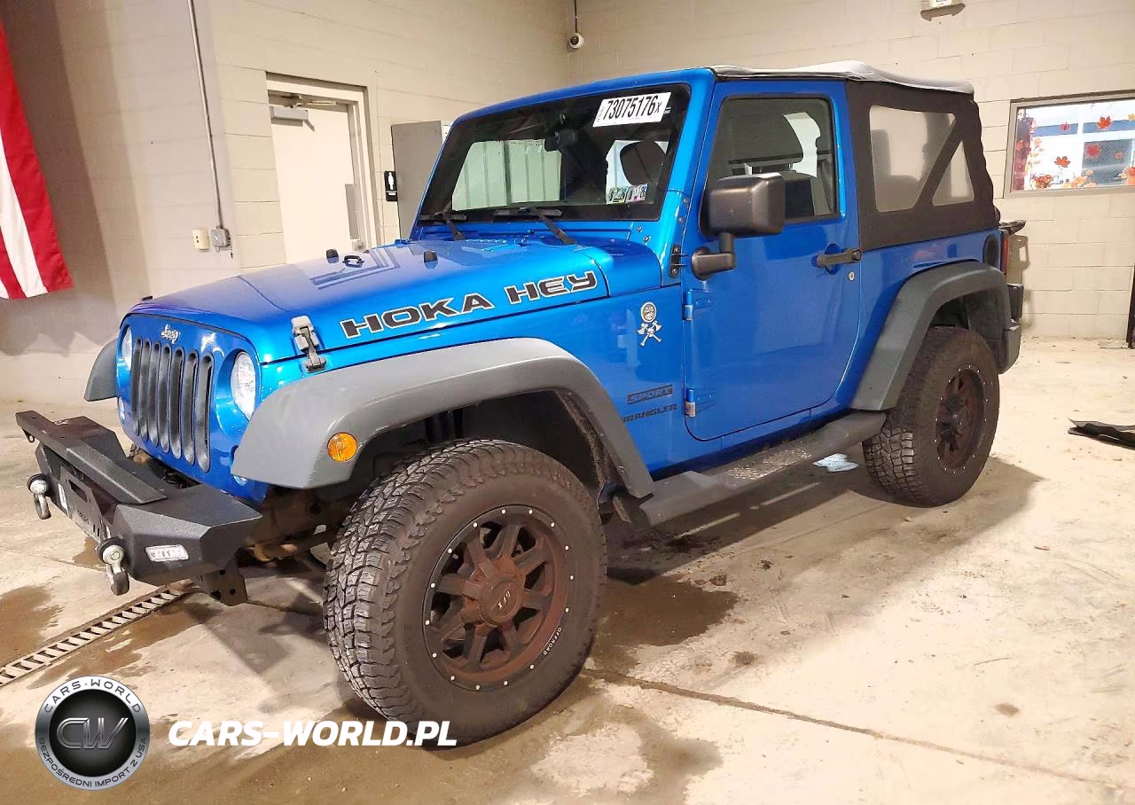 2015 Jeep Wrangler Sport VIN:1C4AJWAG5FL721406 - 1
