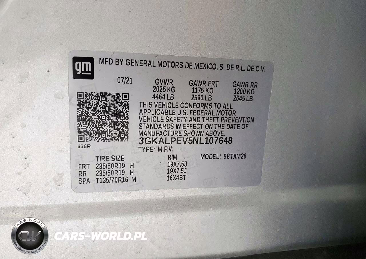2022 GMC Terrain Slt VIN:3GKALPEV5NL107648 - 13
