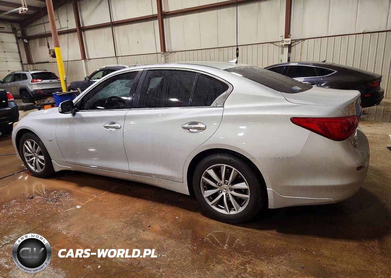 2014 Infiniti Q50 Base VIN:JN1BV7AR5EM700390 - 2