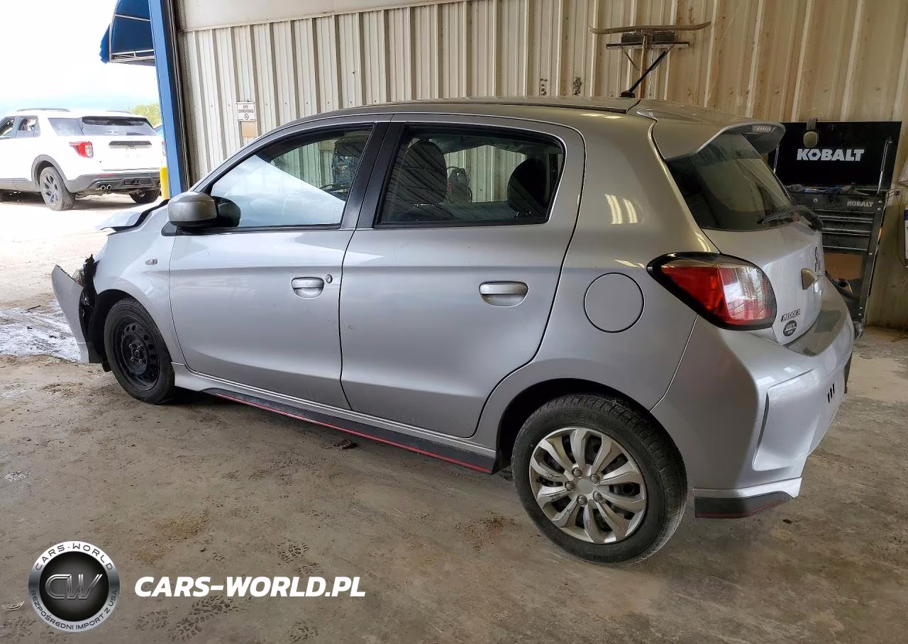 2022 Mitsubishi Mirage Es VIN:ML32AUHJ1NH007593 - 2