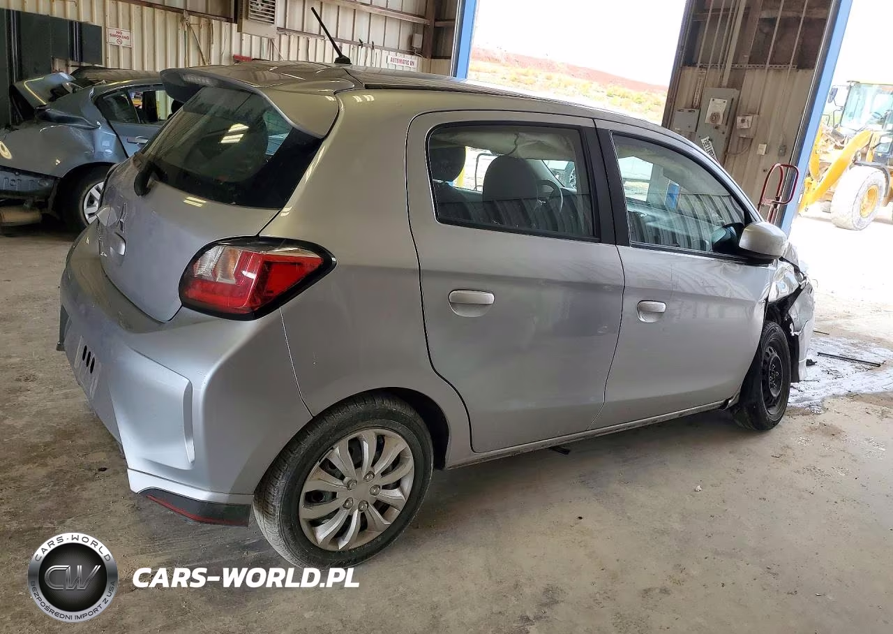 2022 Mitsubishi Mirage Es VIN:ML32AUHJ1NH007593 - 3