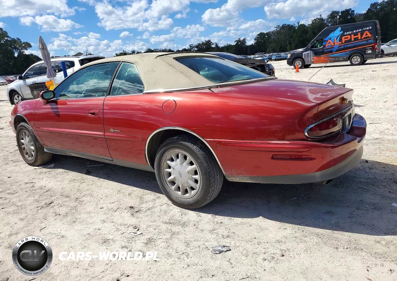 1998 Buick Riviera VIN:1G4GD2212W4707327 - 2