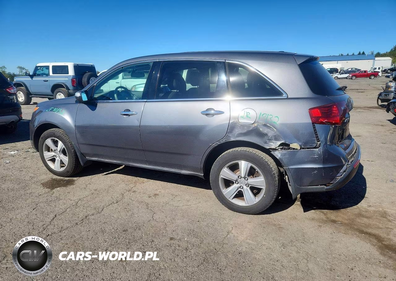 2012 Acura Mdx Technology VIN:2HNYD2H32CH525279 - 2