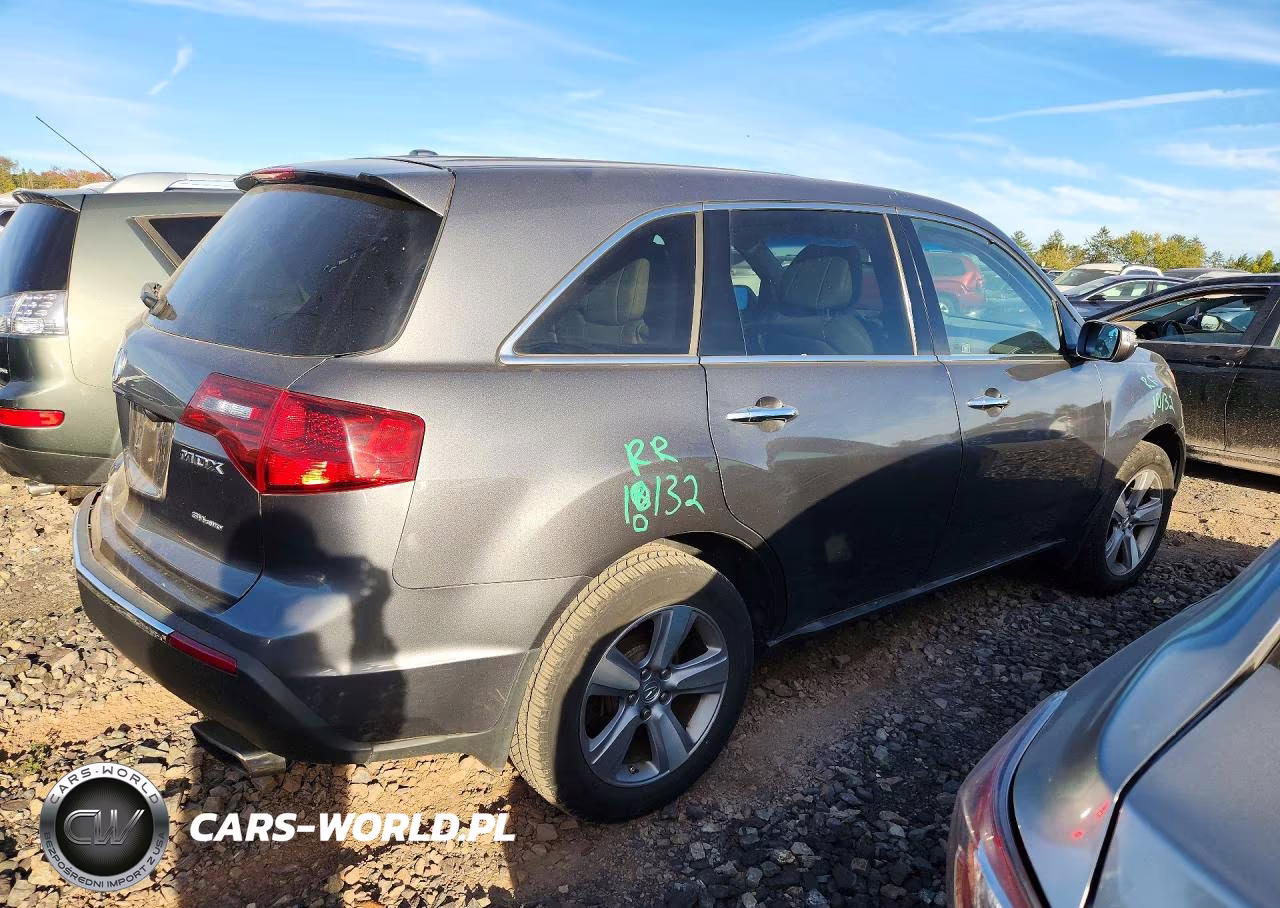 2012 Acura Mdx Technology VIN:2HNYD2H32CH525279 - 3