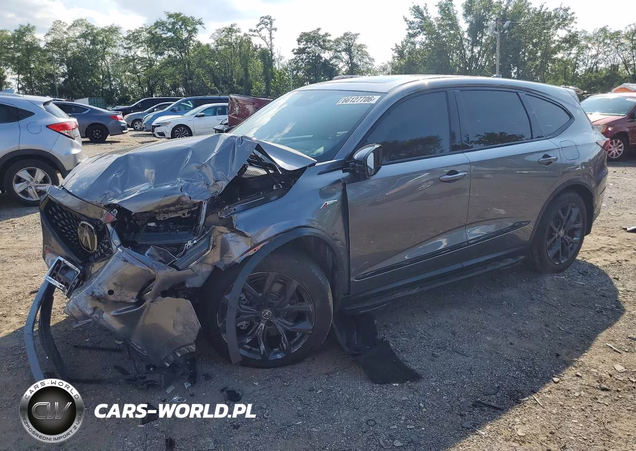 2023 Acura Mdx A-Spec VIN:5J8YE1H03PL035978 - 1