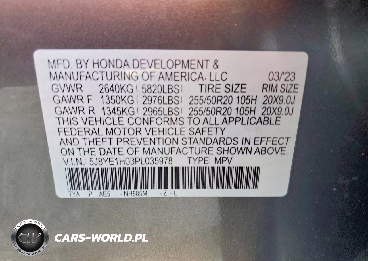 2023 Acura Mdx A-Spec VIN:5J8YE1H03PL035978 - 13
