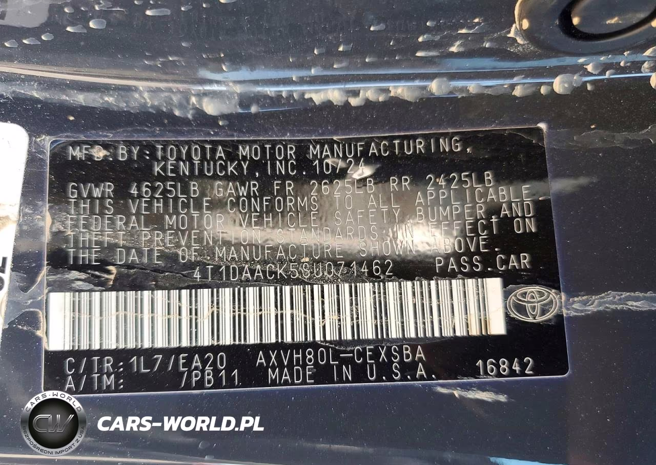 2025 Toyota Camry Xse VIN:4T1DAACK5SU071462 - 12