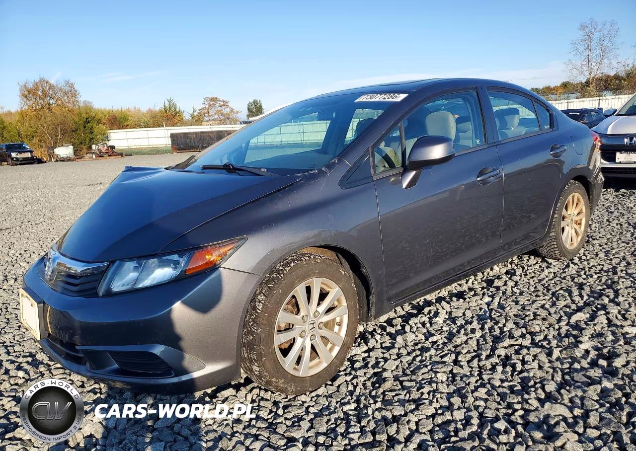 2012 Honda Civic Ex – zdjęcie 1 z 12