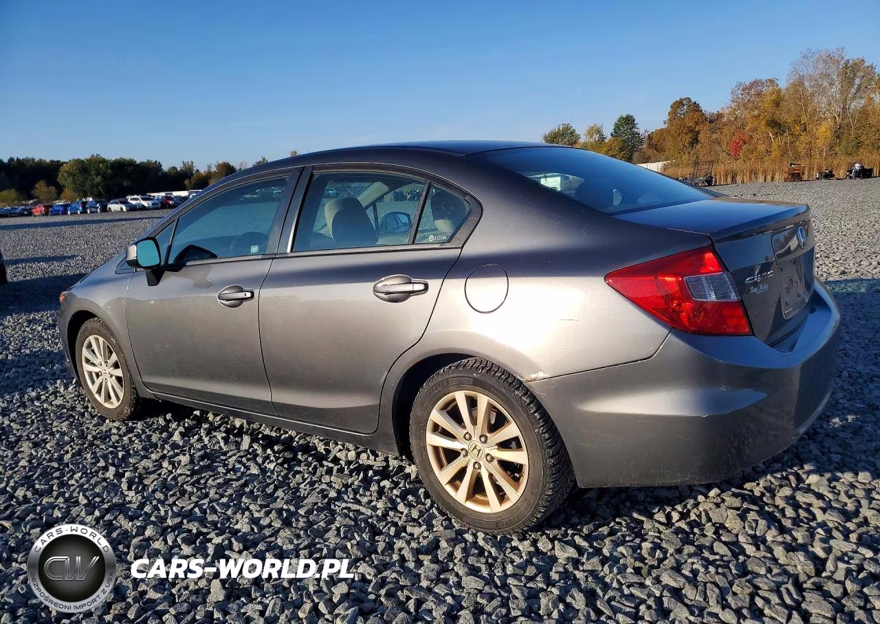 2012 Honda Civic Ex VIN:2HGFB2F86CH529371 - 2