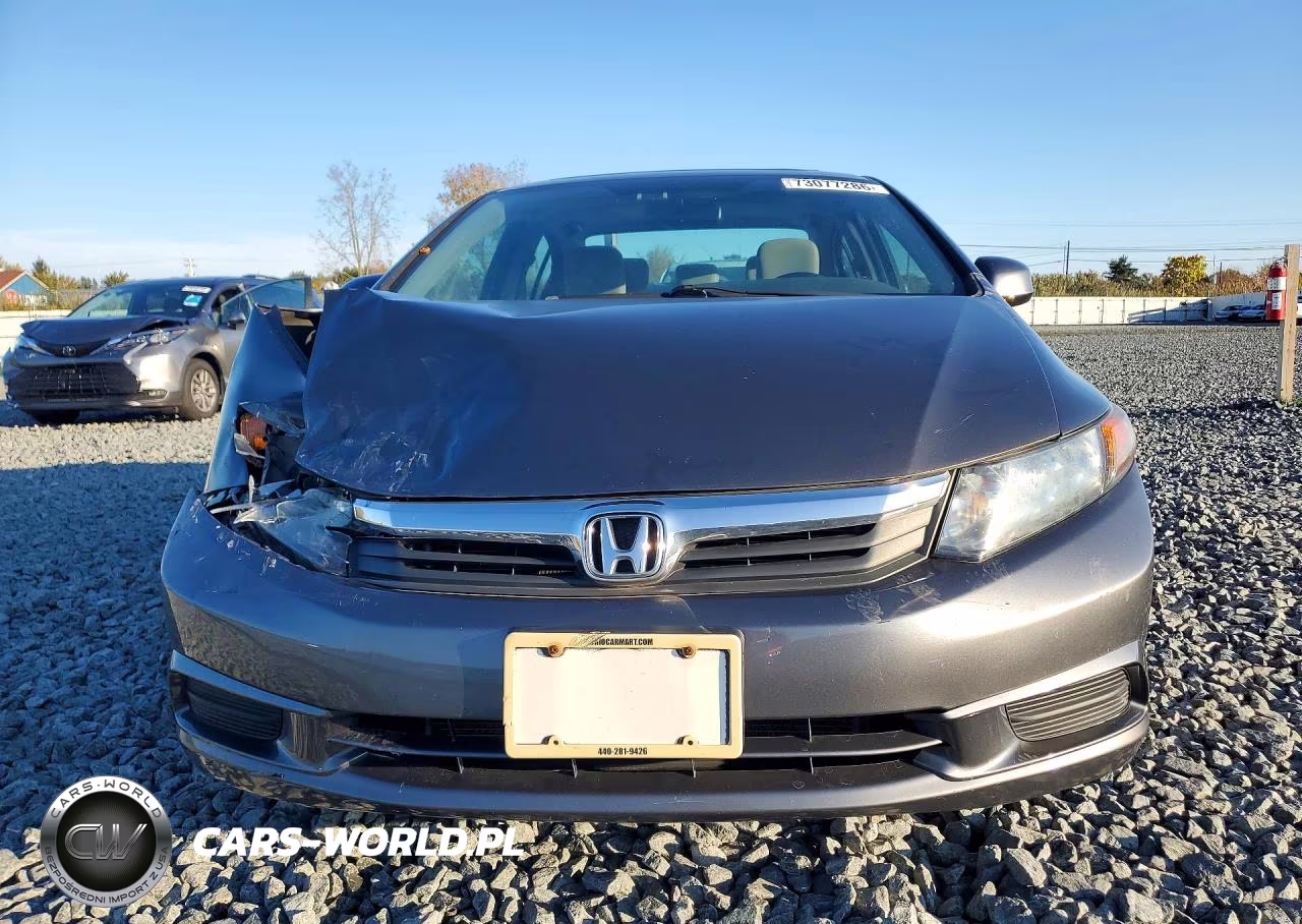 2012 Honda Civic Ex VIN:2HGFB2F86CH529371 - 5