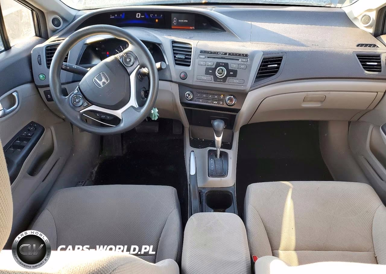 2012 Honda Civic Ex VIN:2HGFB2F86CH529371 - 8