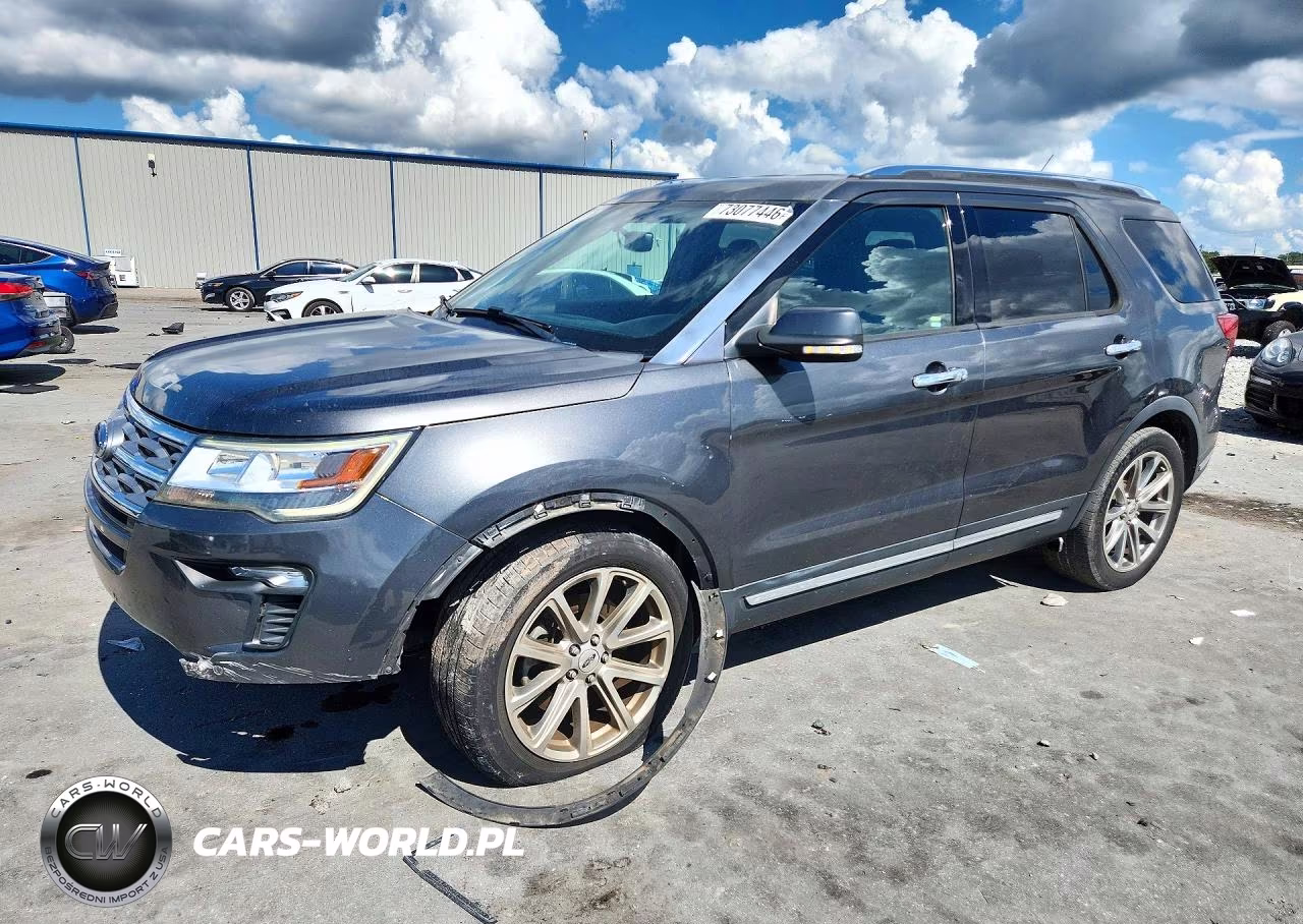 2018 Ford Explorer Limited VIN:1FM5K7F89JGB66821 - 1