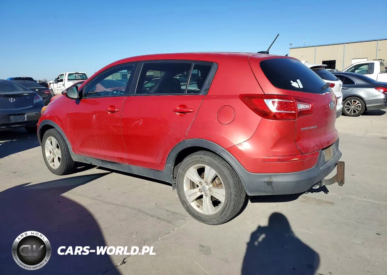 2012 Kia Sportage Base VIN:KNDPB3A20C7185365 - 2