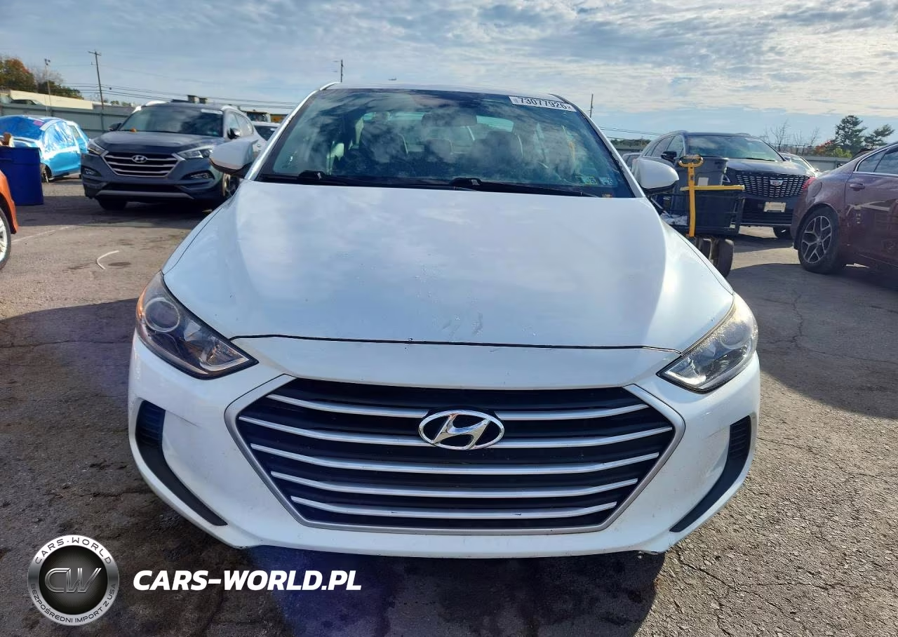 2017 Hyundai Elantra Se VIN:5NPD84LF7HH113640 - 5