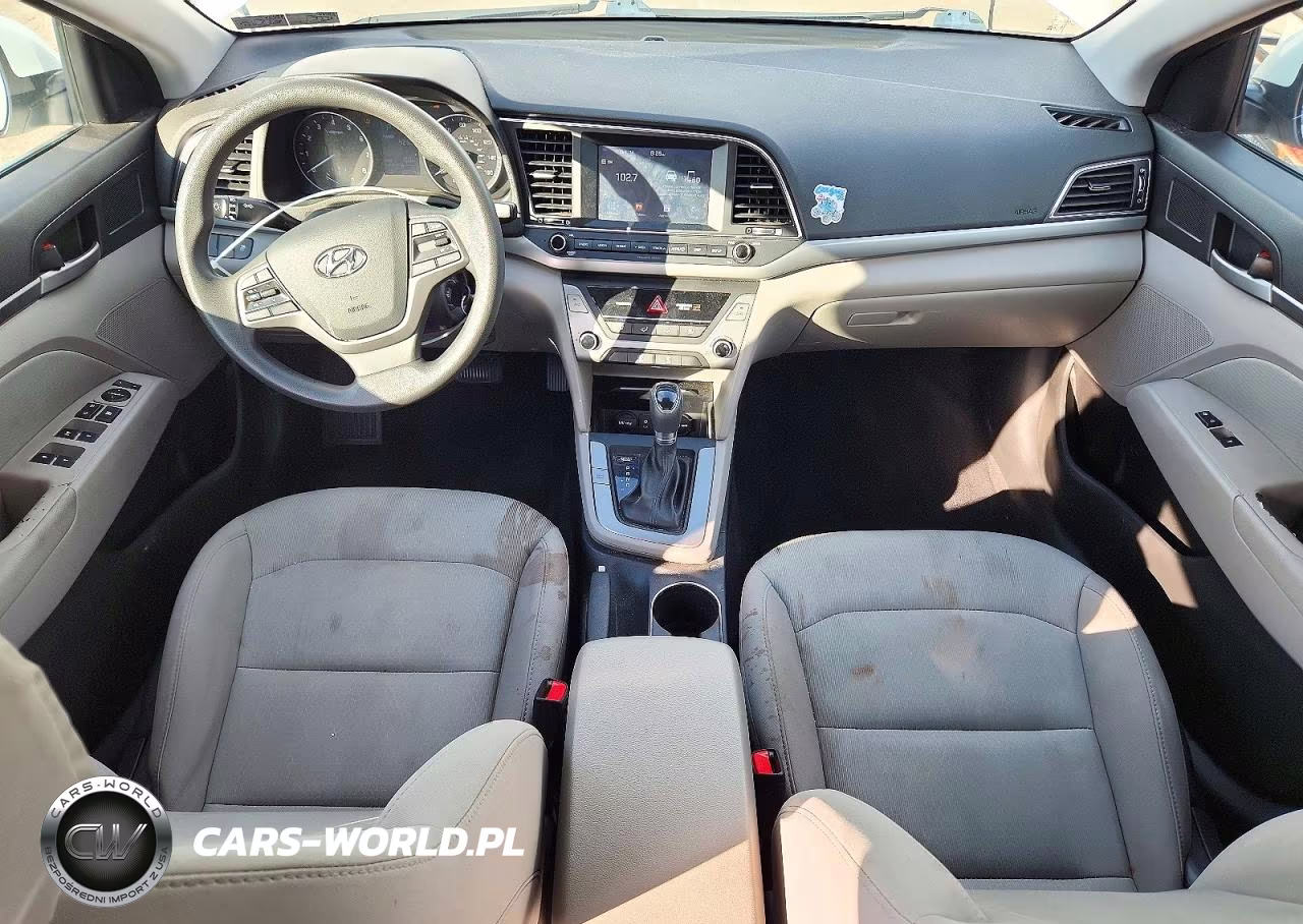 2017 Hyundai Elantra Se VIN:5NPD84LF7HH113640 - 8