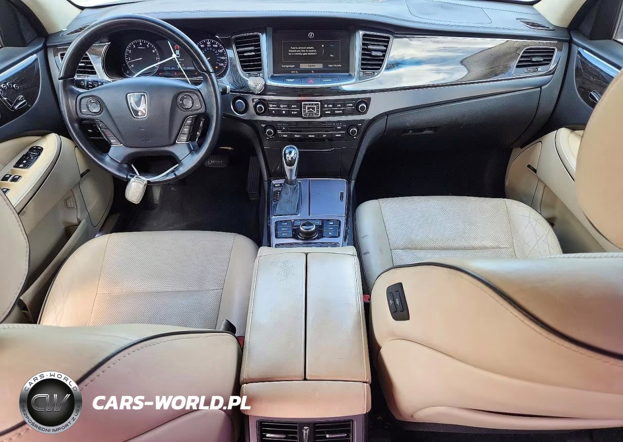 2014 Hyundai Equus Signature VIN:KMHGH4JH6EU083237 - 8