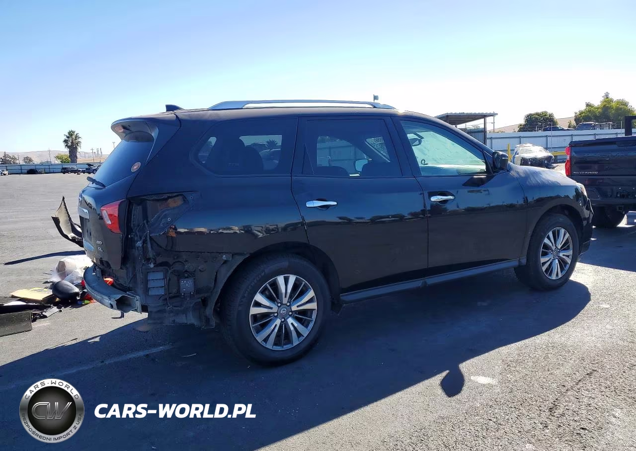 2019 Nissan Pathfinder Sl VIN:5N1DR2MM1KC625875 - 3