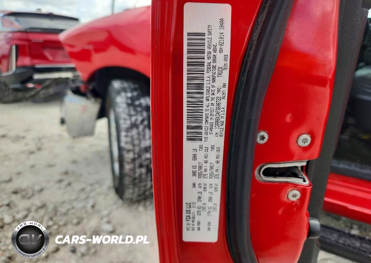2015 Ram 1500 St VIN:1C6RR6KGXFS608722 - 13