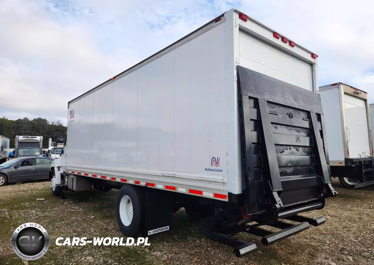 2017 Hino 338 Box Truck VIN:5PVNV8JT9H4S54597 - 2