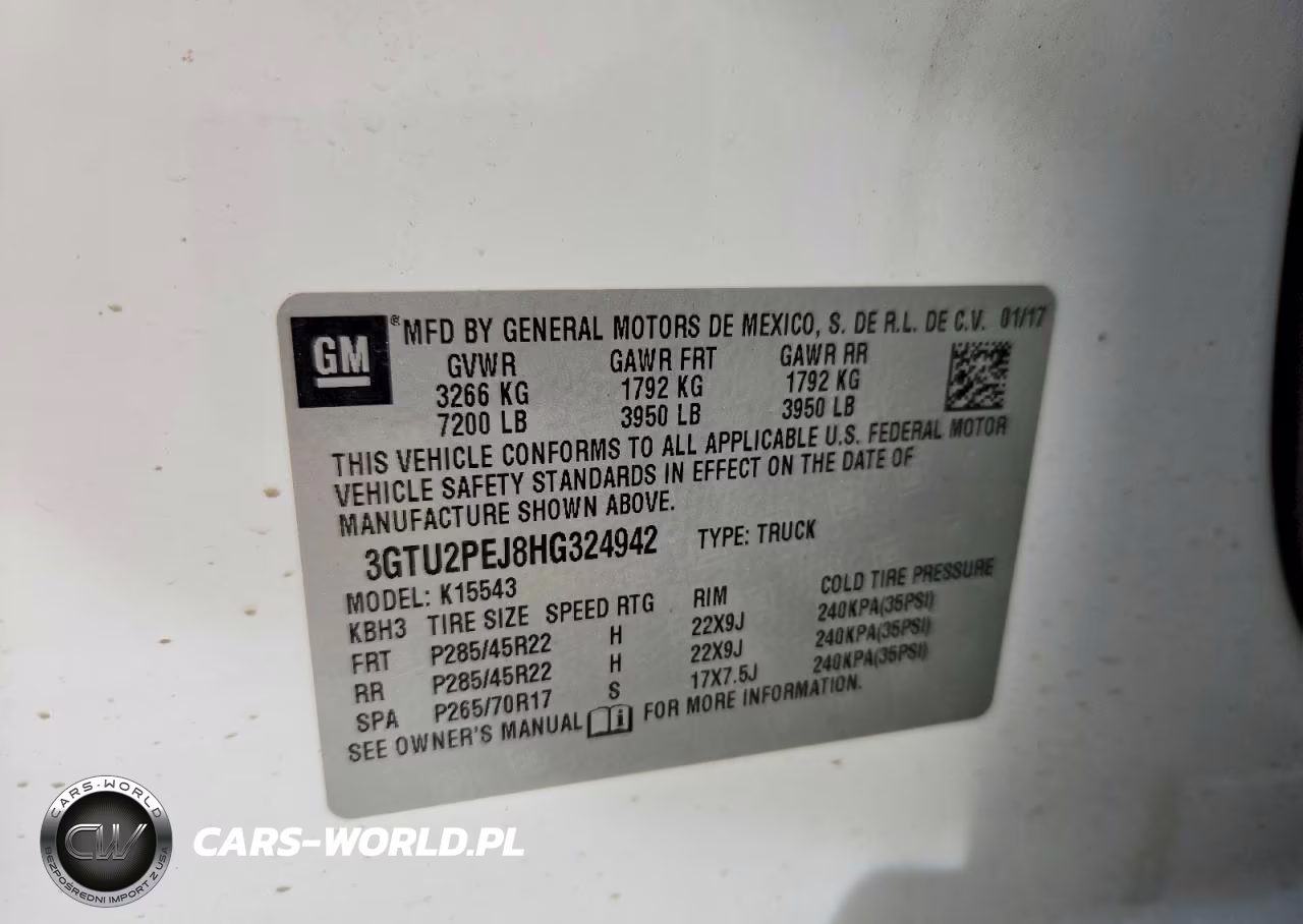 2017 GMC Sierra K1500 Denali VIN:3GTU2PEJ8HG324942 - 12