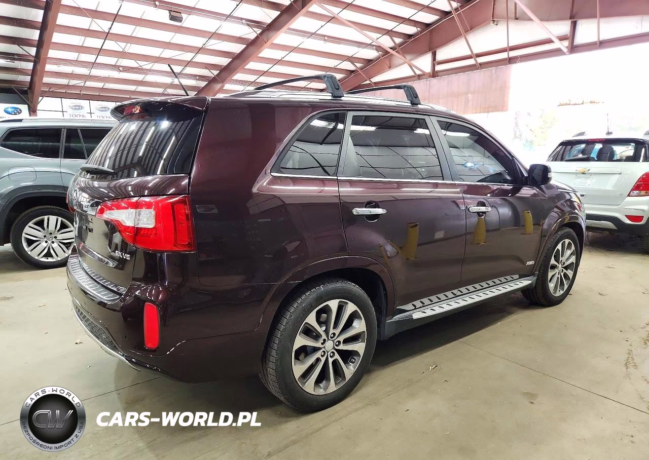 2015 Kia Sorento Sx VIN:5XYKWDA74FG589728 - 3