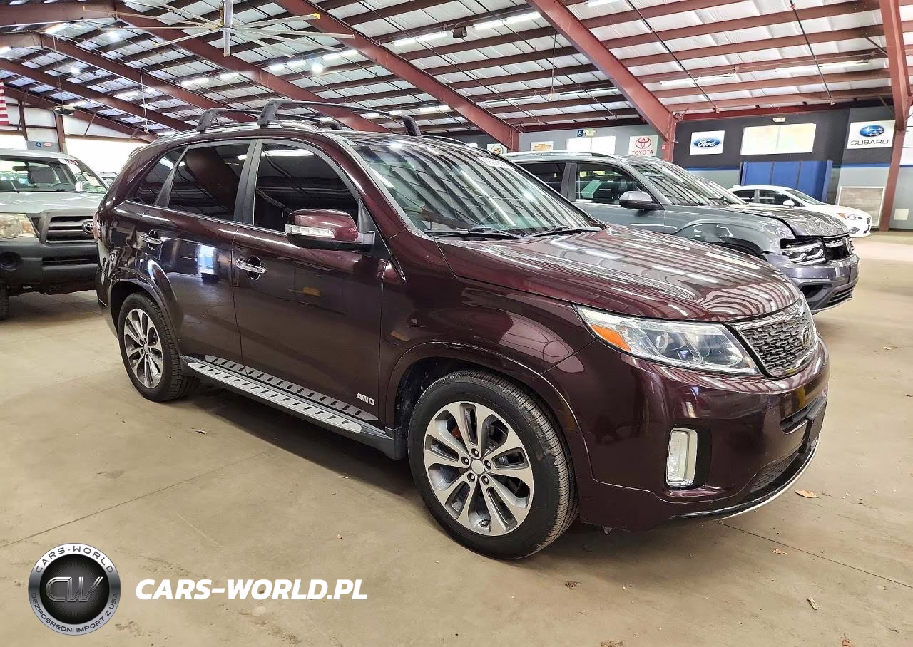2015 Kia Sorento Sx VIN:5XYKWDA74FG589728 - 4