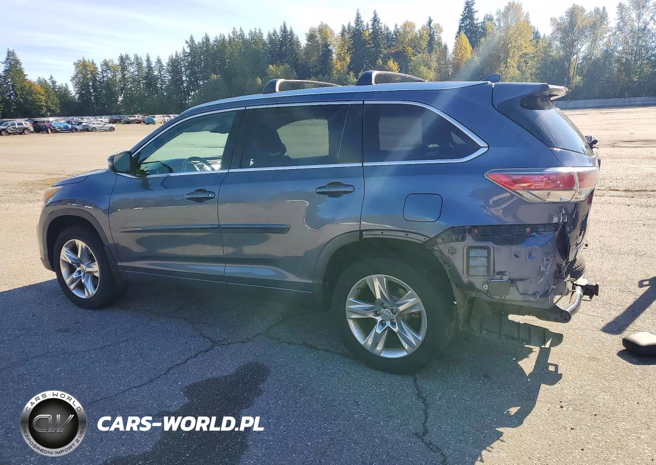 2014 Toyota Highlander Limited VIN:5TDDKRFH9ES057539 - 2