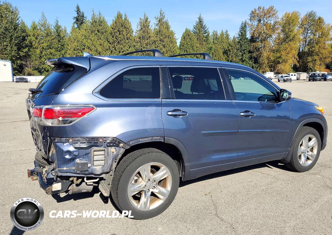 2014 Toyota Highlander Limited VIN:5TDDKRFH9ES057539 - 3