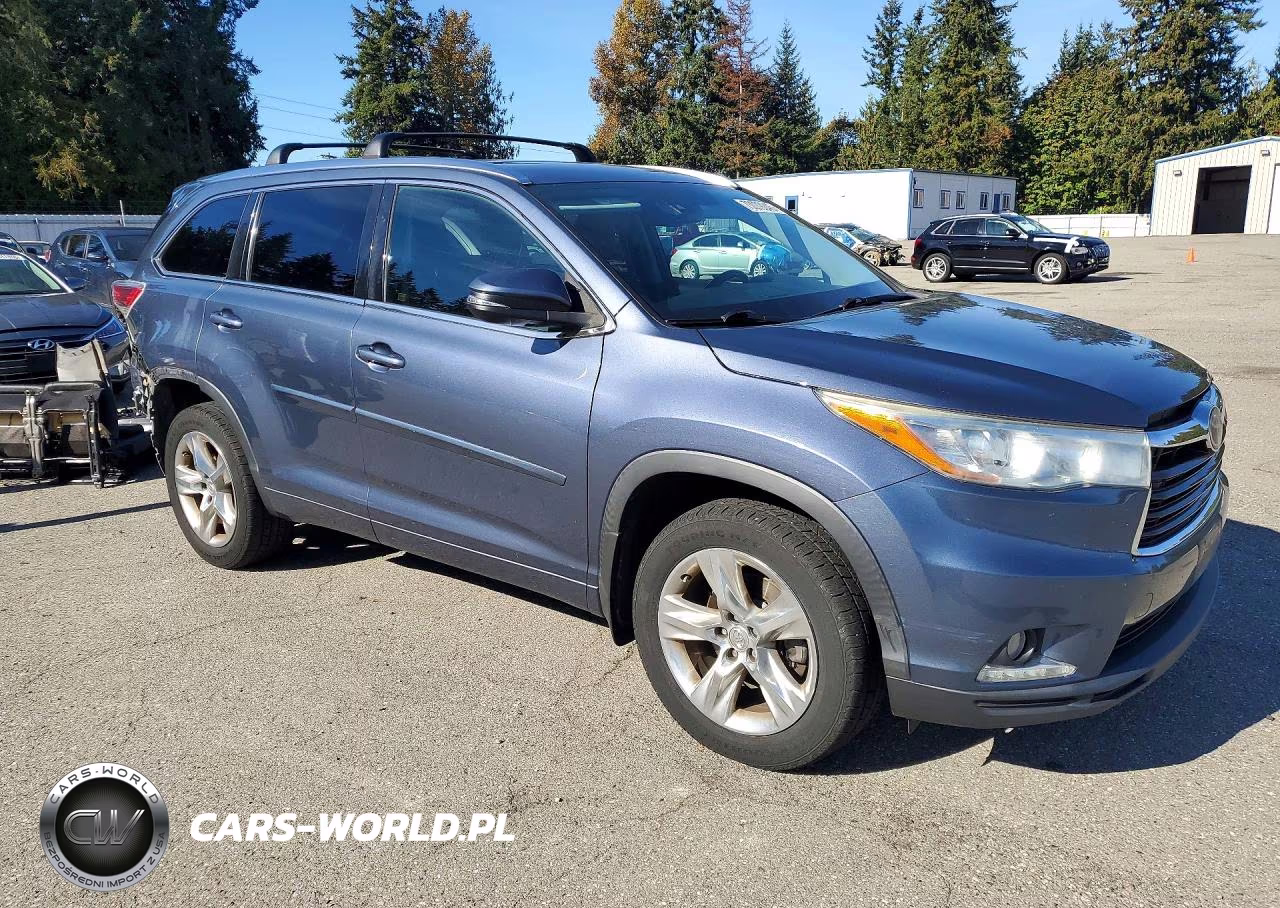 2014 Toyota Highlander Limited VIN:5TDDKRFH9ES057539 - 4