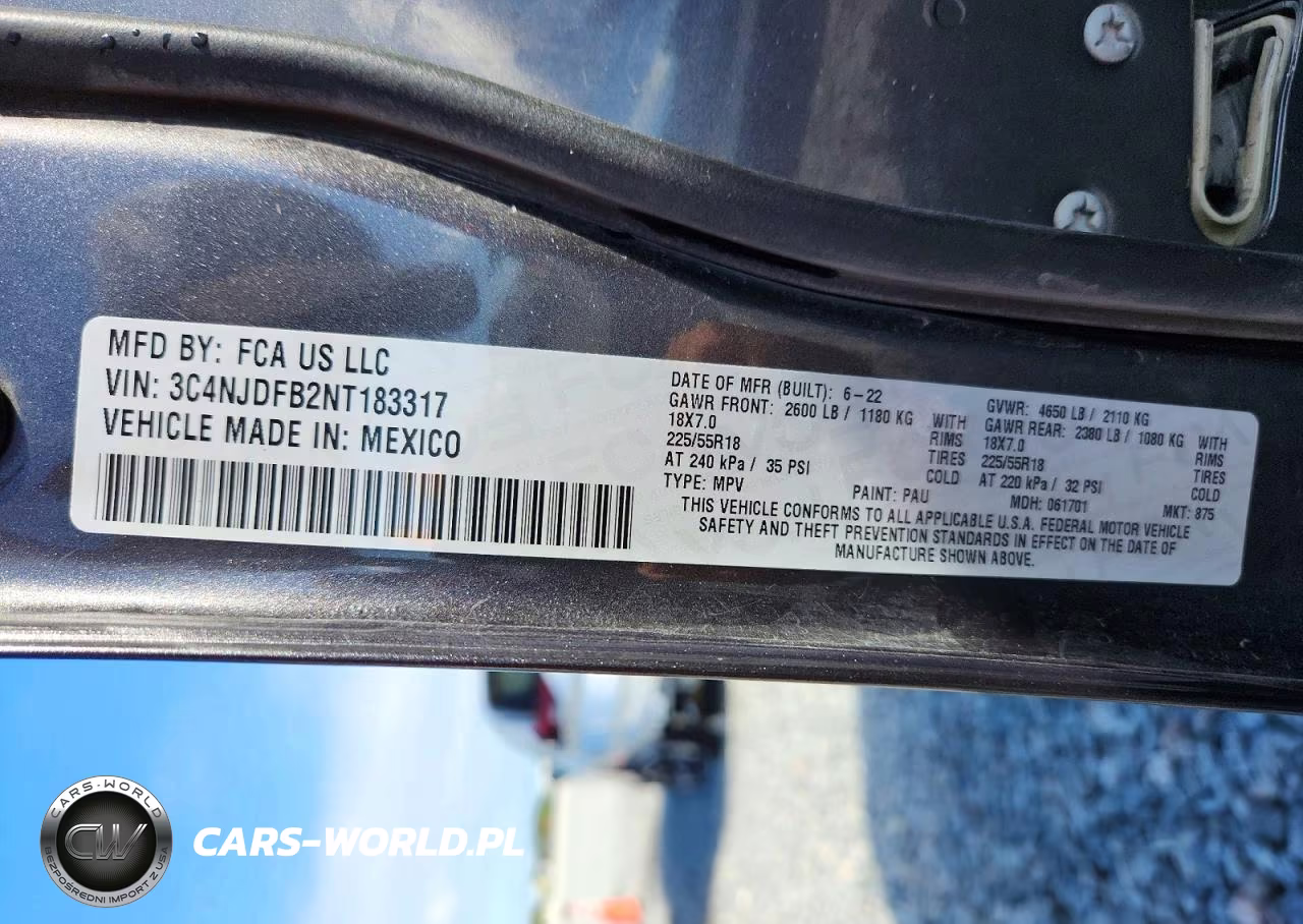 2022 Jeep Compass Latitude Lux VIN:3C4NJDFB2NT183317 - 14