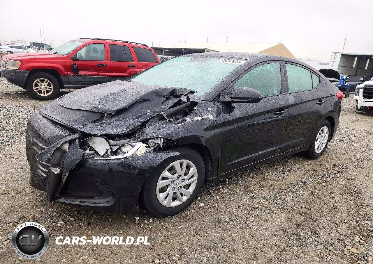 2018 Hyundai Elantra Se VIN:5NPD74LF4JH383014 - 1
