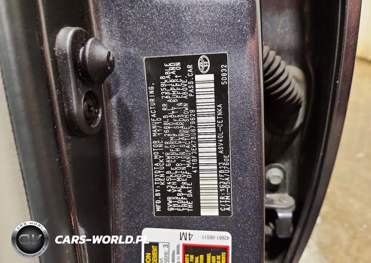 2011 Toyota Camry Le VIN:4T1BF3EK7BU679629 - 13