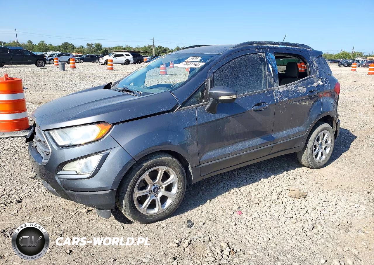 2021 Ford Ecosport Se VIN:MAJ3S2GE8MC395785 - 1