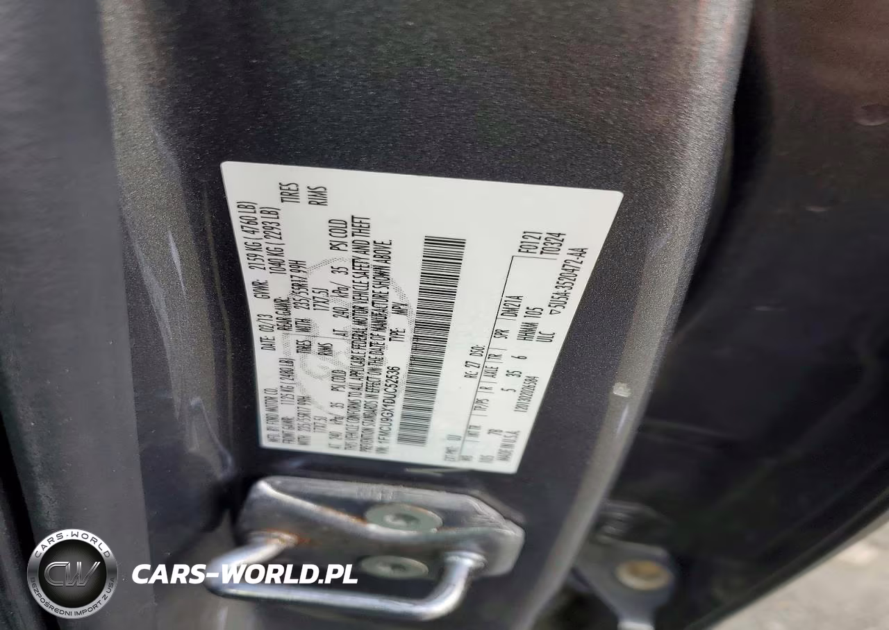 2013 Ford Escape Se VIN:1FMCU9GX1DUC52536 - 14