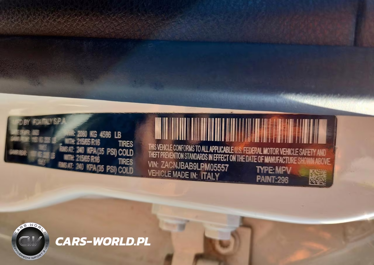 2020 Jeep Renegade Sport VIN:ZACNJBAB9LPM05557 - 12